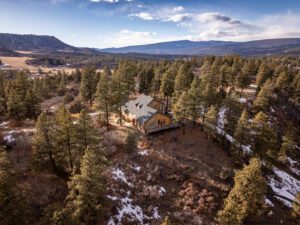 real estate drone photo